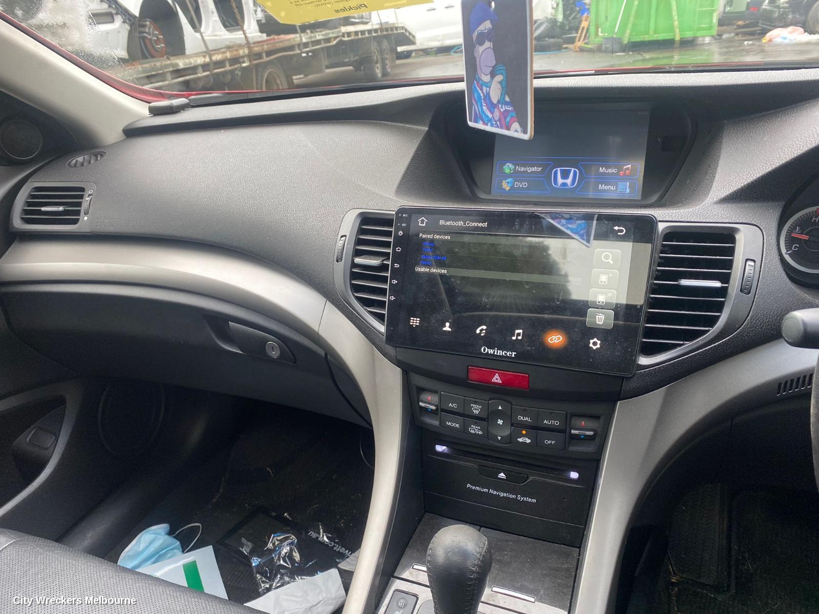 HONDA ACCORD RADIO/CD/DVD/SAT/TV, DISPLAY UNIT, SAT NAV TYPE, 8TH GEN, EURO (VIN JHMCU), 06/2008 - 12/2015 - Image 3