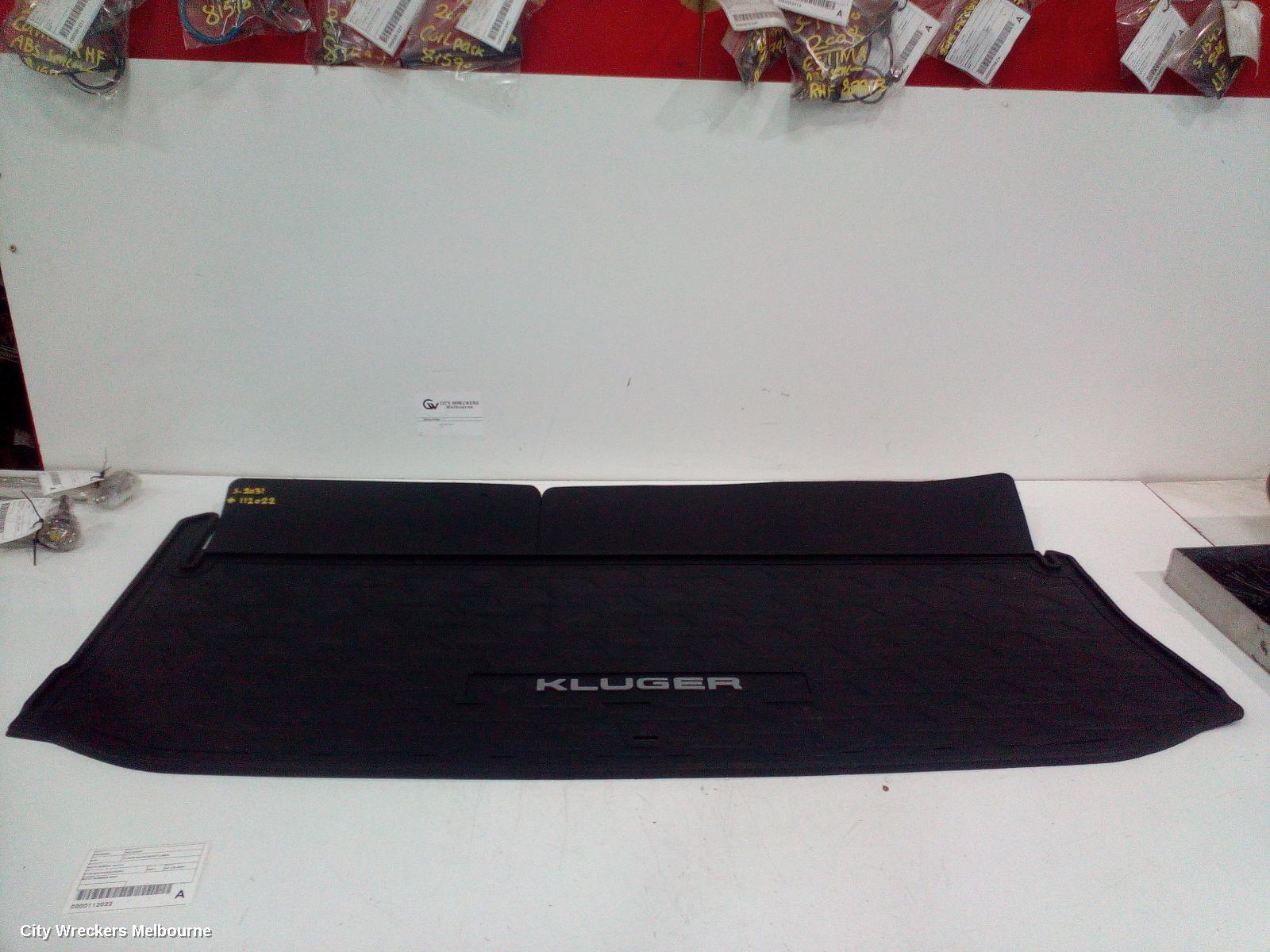 TOYOTA KLUGER FLOOR MATS, XU70 SERIES, 03/2021 ONWARDS - Image 1
