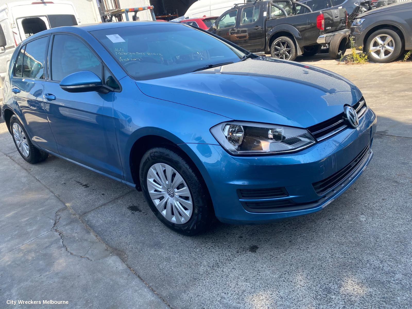 VOLKSWAGEN GOLF REAR BUMPER, BUMPER BAR, GEN 7, HATCH/GTI, NON PARK SENSOR TYPE, 11/2012 - 03/2017 - Image 2