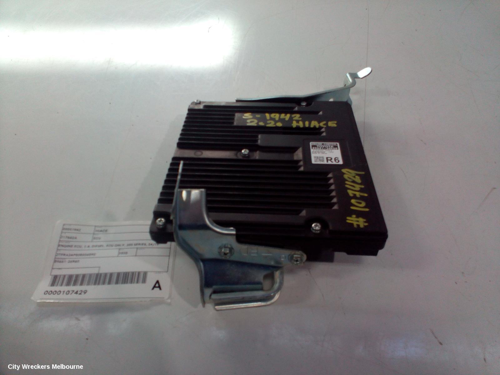 TOYOTA HIACE ECU, ENGINE ECU, 2.8, DIESEL, SEC SET (ECU/IMM/READER/KEY), 300 SERIES, 04/2019 ONWARDS - Image 1