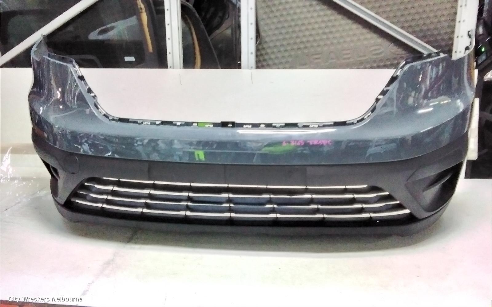 RENAULT TRAFIC FRONT BUMPER, X82, BUMPER BAR, NON PARK SENSOR TYPE, BLACK, 01/2022 ONWARDS - Image 2