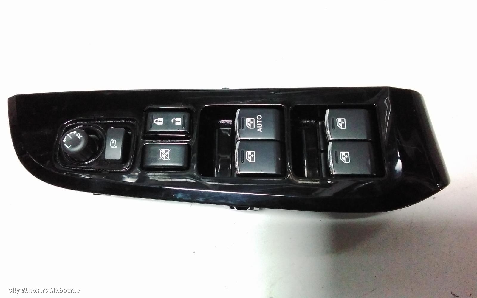 SUBARU OUTBACK PWR DR WIND SWITCH, RH FRONT (MASTER SWITCH), 6TH GEN, CHROME, AL21, 08/2014 - 12/2020 - Image 3