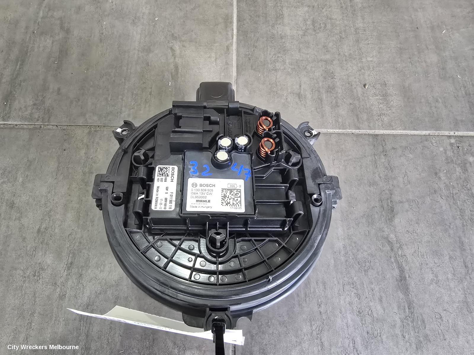HOLDEN ASTRA HEATER FAN MOTOR, BK-BL, 09/2016 - 12/2020 - Image 1