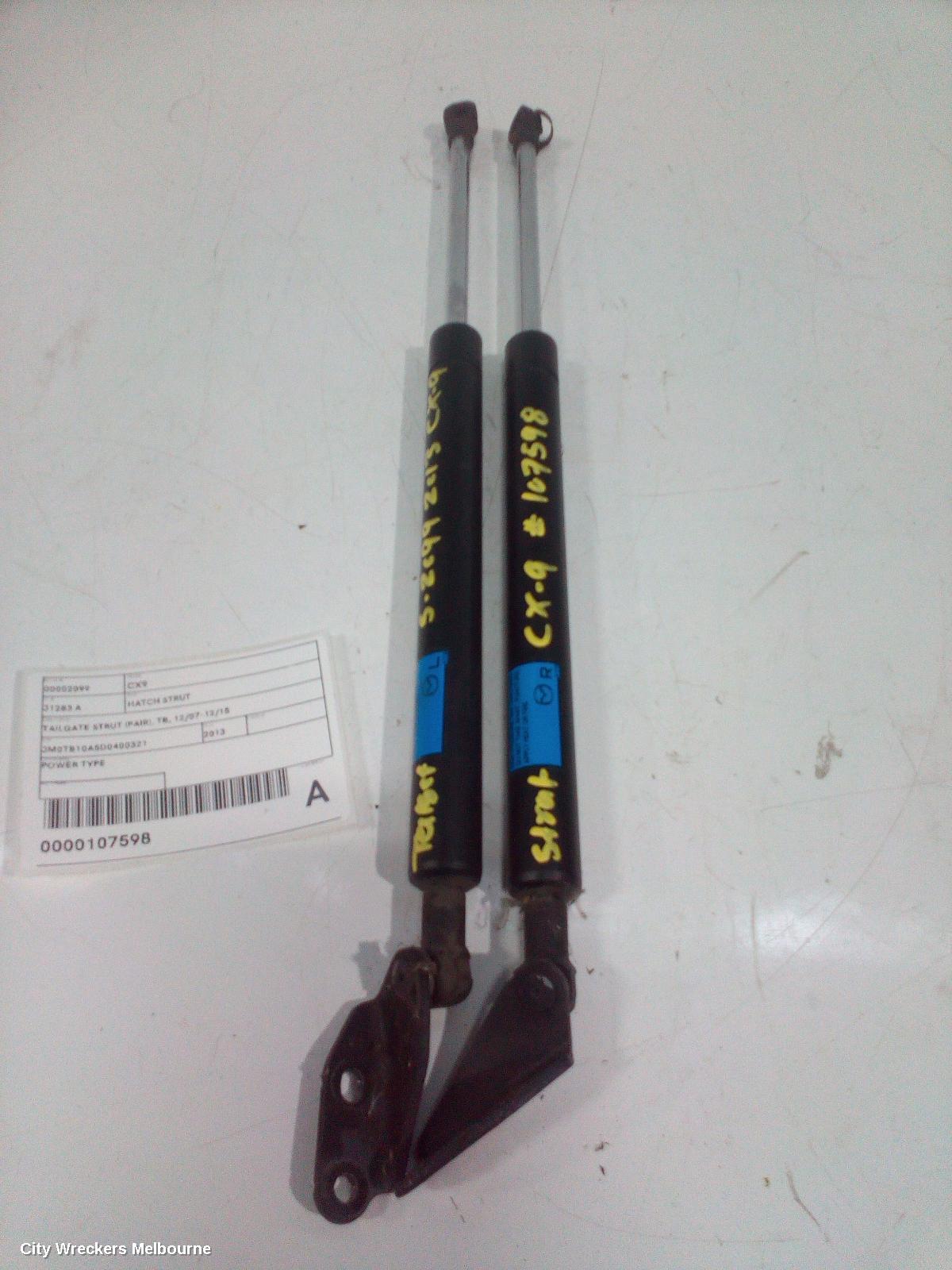 MAZDA CX9 HATCH STRUT, TAILGATE STRUT (PAIR), TB, 12/2007 - 12/2015 - Image 1