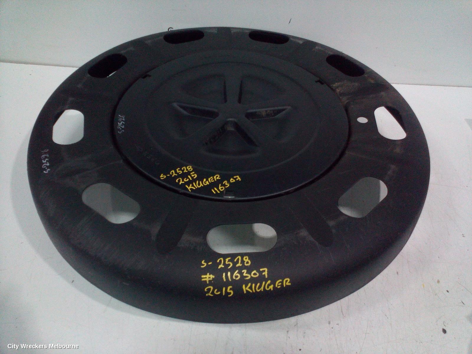 TOYOTA KLUGER SPARE WHEEL CARRIER, XU50 SERIES, 12/2013 - 10/2016 - Image 2