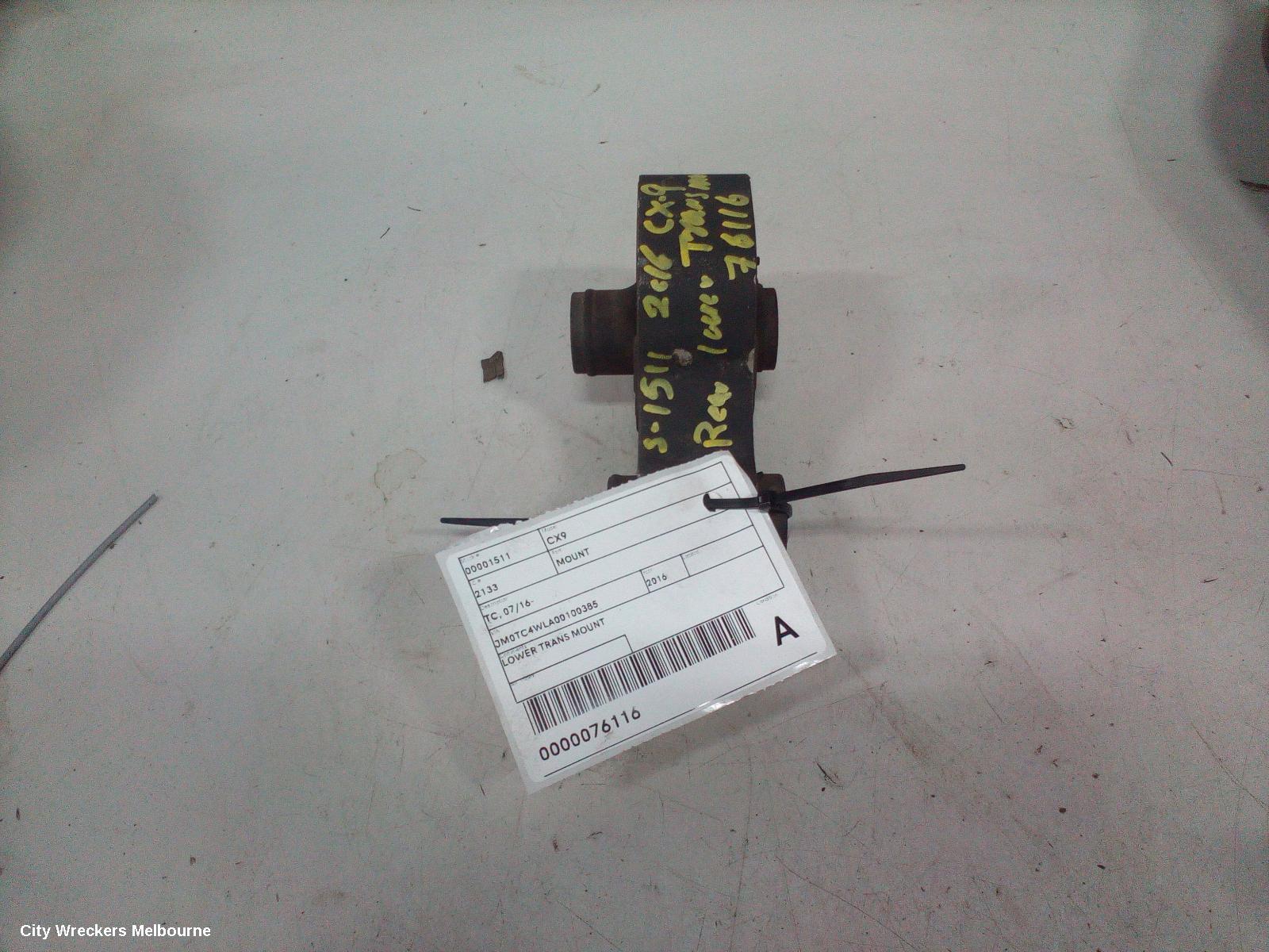 MAZDA CX9 MOUNT, TC, 07/2016 - 12/2024 - Image 1