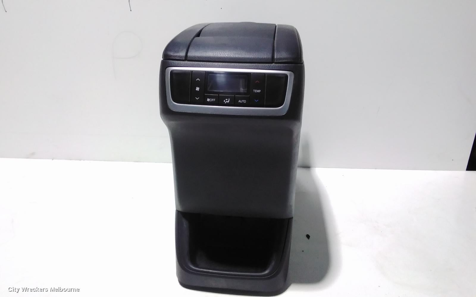 TOYOTA KLUGER CONSOLE, XU50 SERIES, BLACK, 03/2014 - 02/2021 - Image 1