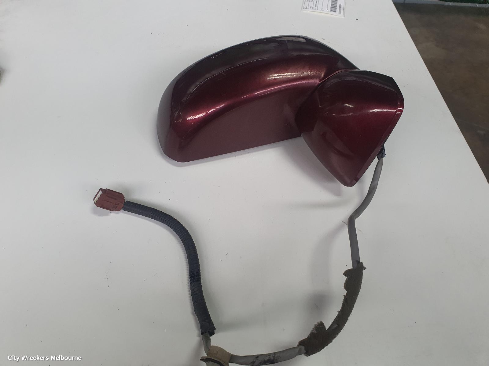 NISSAN TIIDA RIGHT DOOR MIRROR, C11, POWER, 3 WIRE TYPE, 09/2004 - 01/2013 - Image 1