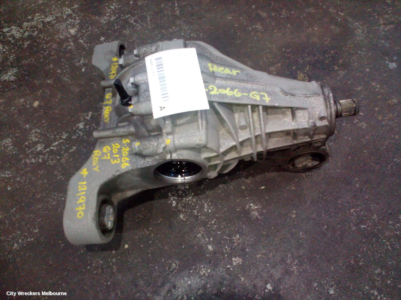 AUDI Q7 DIFFERENTIAL CENTRE, REAR, 3.0, 4L, DIESEL, MEX/RCJ/RCH AXLE CODE, 09/2010 - 08/2015 - Image 3