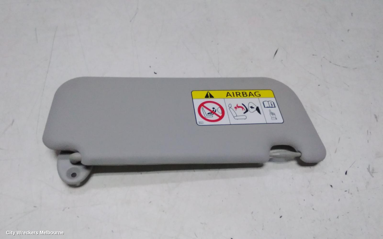TOYOTA YARIS SUNVISOR, NCP13#, LH SIDE, 08/2011 - 01/2020 - Image 3