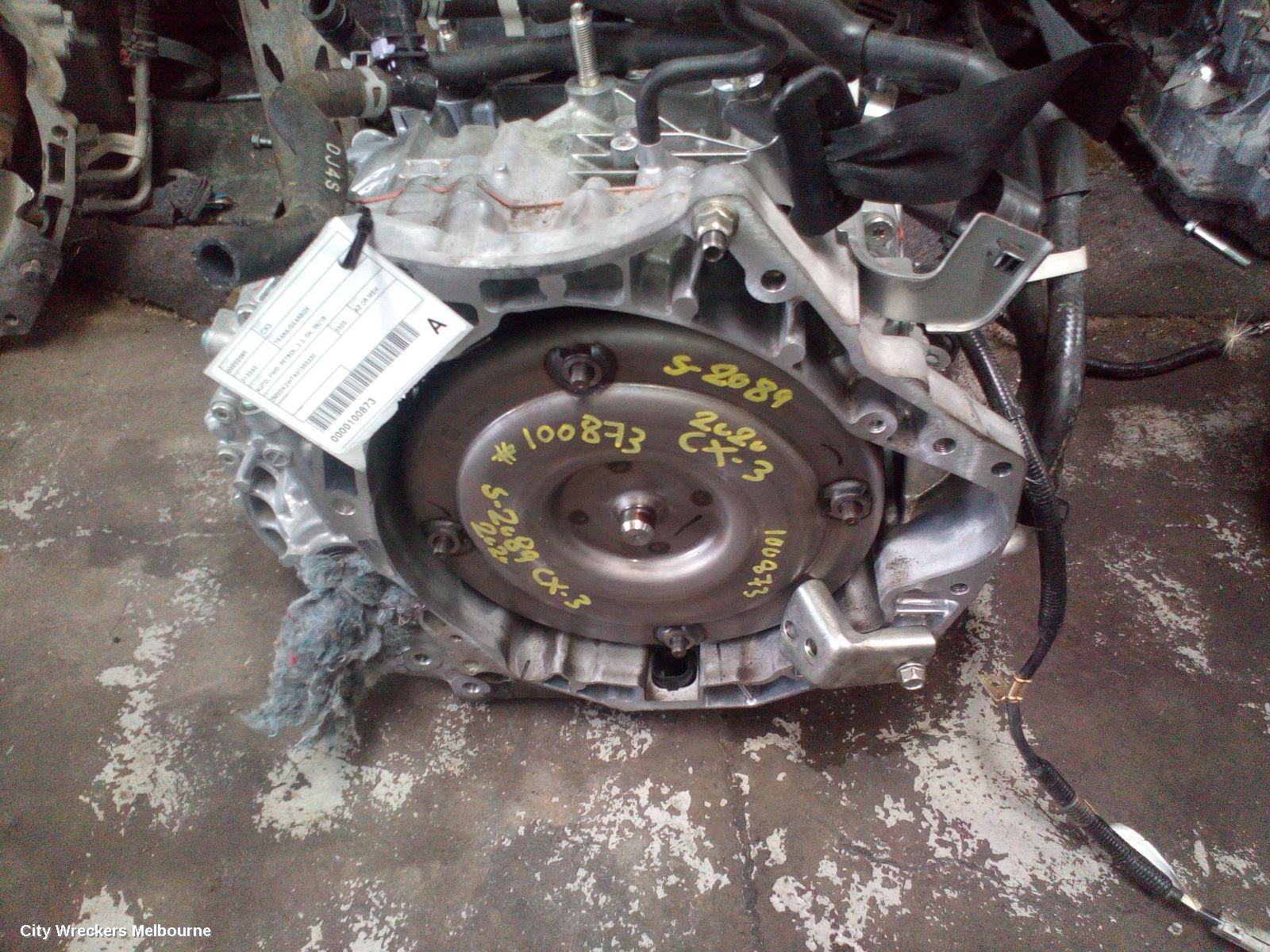 MAZDA CX3 TRANS/GEARBOX, AUTO, FWD, PETROL, 2.0, DK, 08/2018 ONWARDS - Image 1