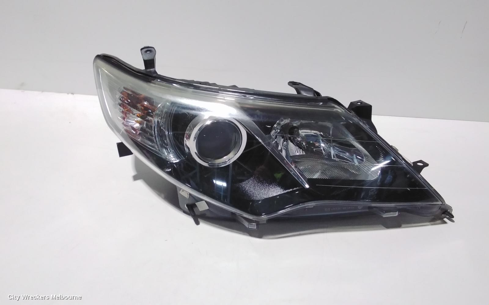 TOYOTA CAMRY RIGHT HEADLAMP, ASV50, BLACK TYPE, 12/2011 - 03/2015 - Image 1