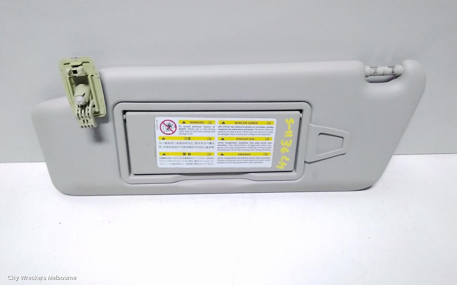 MERCEDES C CLASS SUNVISOR, W204, LH SIDE, 07/2007 - 07/2014 - Image 2