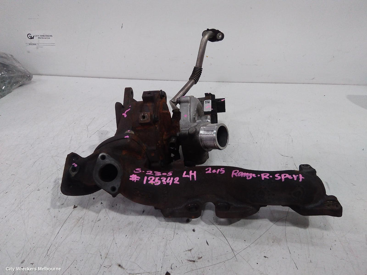 LAND ROVER RANGEROVER SPORT TURBO SUPERCHARGER, DIESEL, 3.0, TWIN TURBO (LH SIDE), L494, 06/2013 - 04/2022 - Image 2
