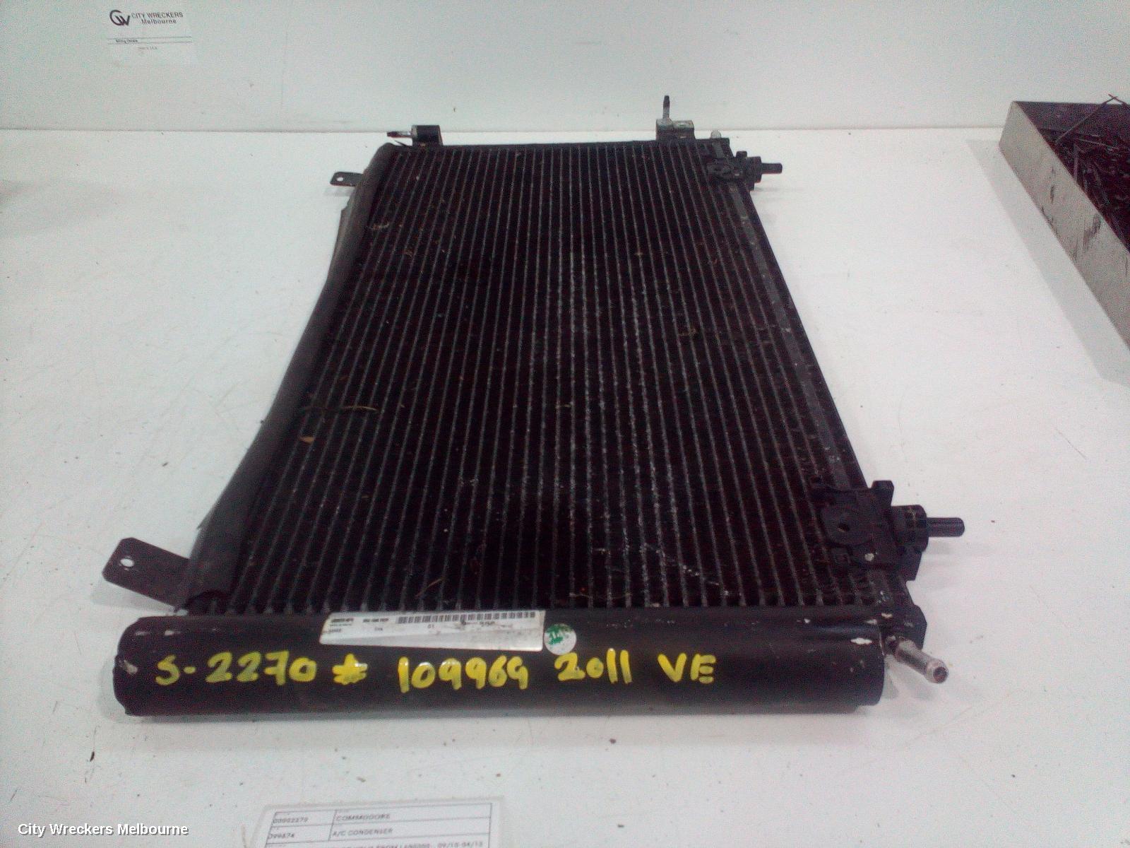 HOLDEN COMMODORE A/C CONDENSER, VE SII, LAST 7 DIGITS OF VIN IS FROM L600000-, 09/2010 - 04/2013 - Image 1