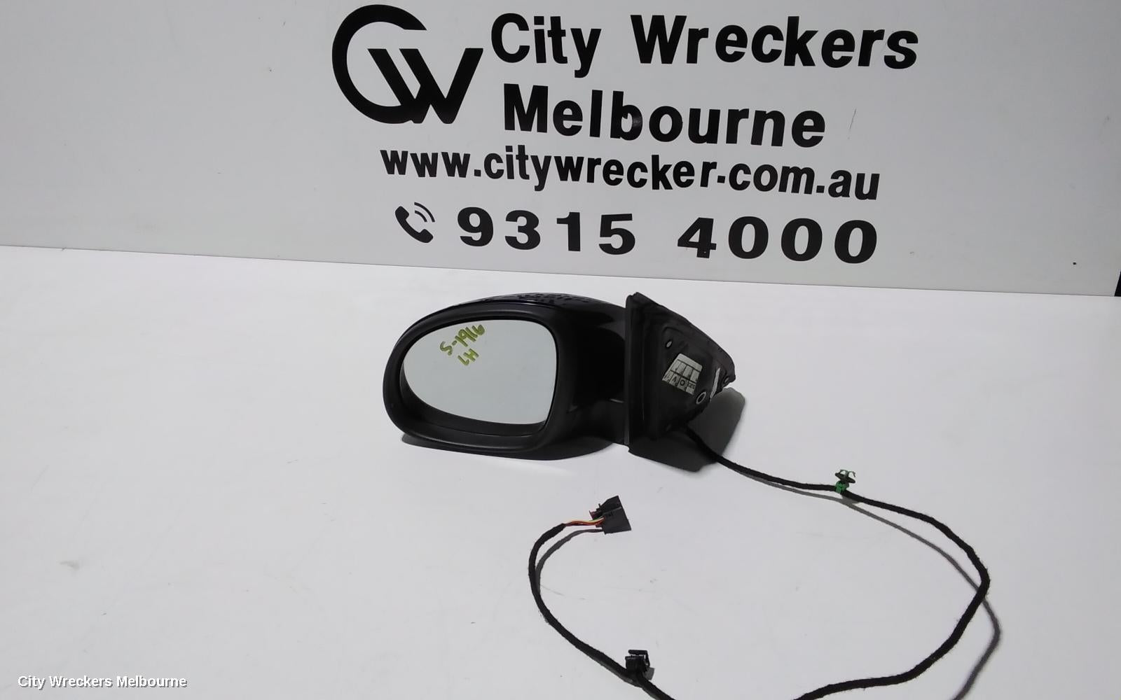 VOLKSWAGEN TIGUAN LEFT DOOR MIRROR, 5N, MANUAL FOLD (6XN), HEATED TYPE, 05/2008 - 08/2016 - Image 1