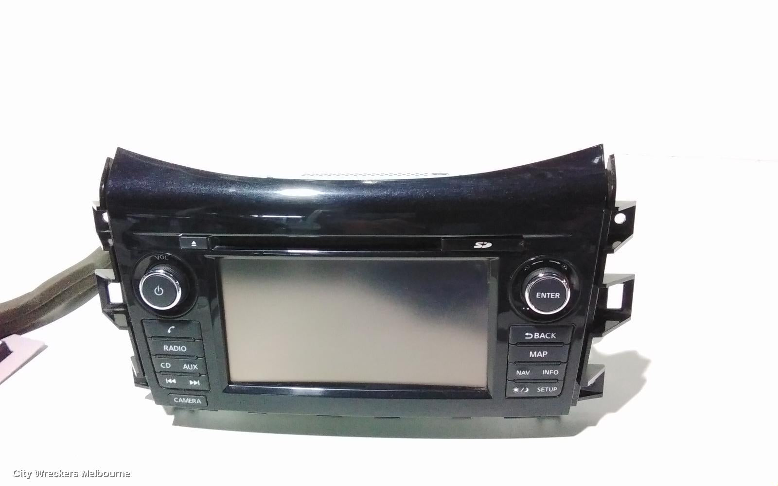 NISSAN NAVARA RADIO/CD/DVD/SAT/TV, NP300, W/ SAT NAV TYPE, 05/2015 - 11/2020 - Image 2