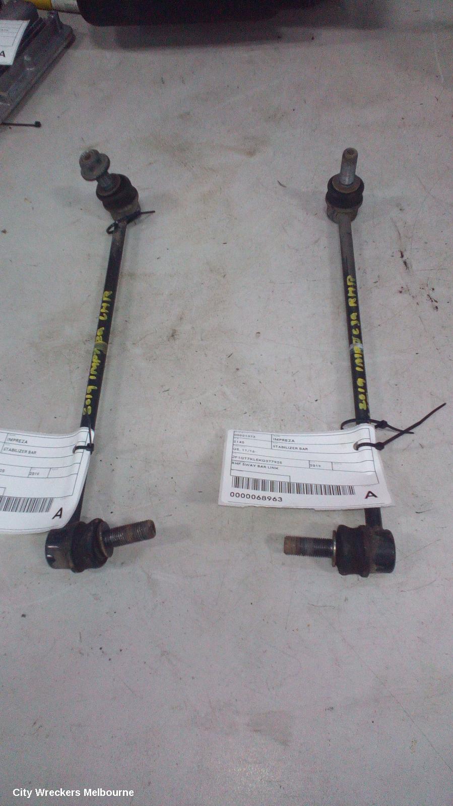 SUBARU IMPREZA STABILISER BAR, G5, FRONT, 11/2016 - 09/2023 - Image 2