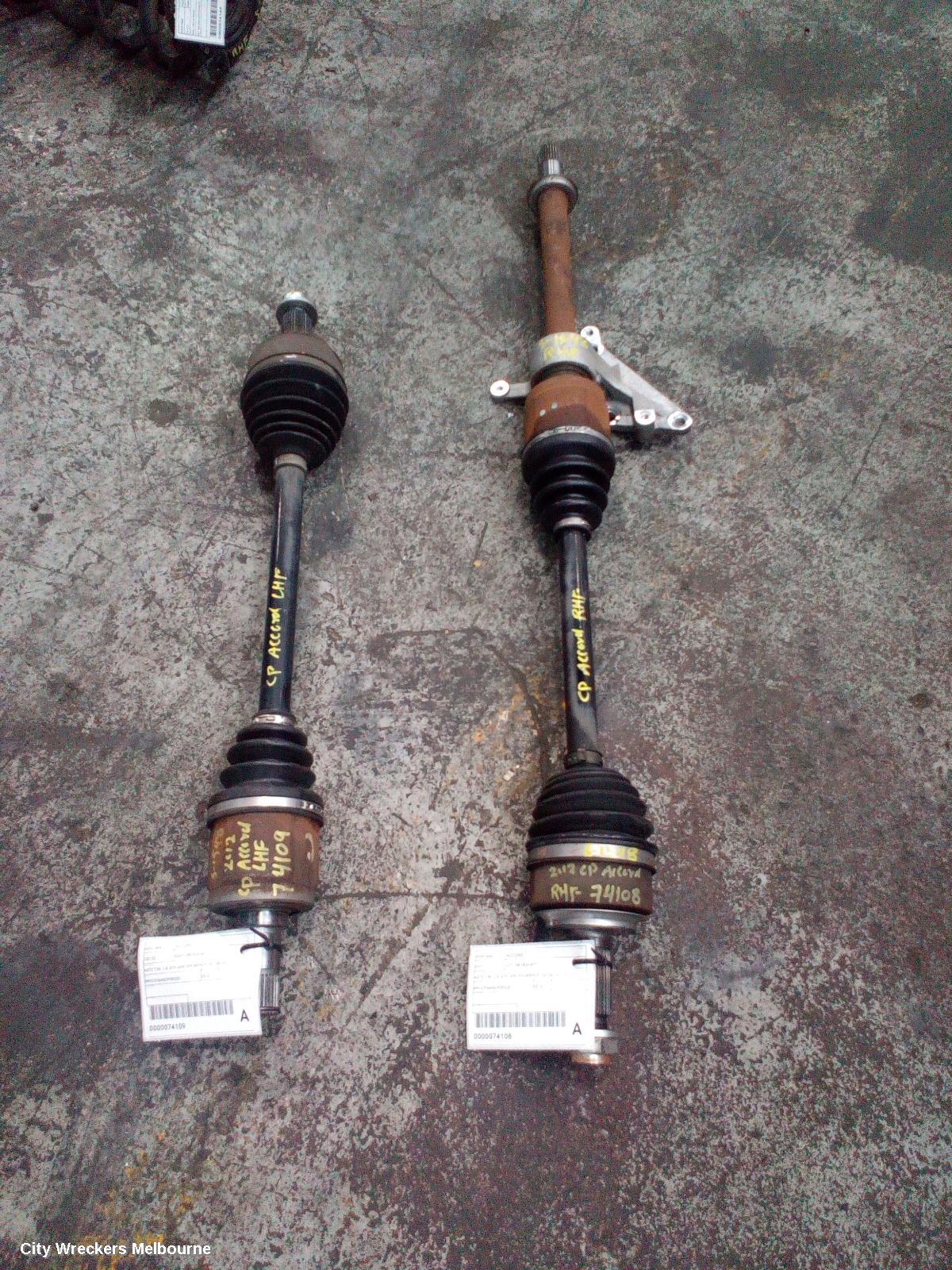 HONDA ACCORD RIGHT DRIVESHAFT, AUTO T/M, 3.5, 8TH GEN (VIN MRHCP), 02/2008 - 04/2013 - Image 2