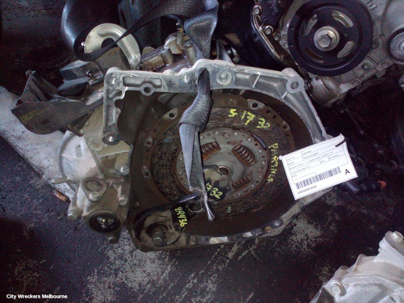 PEUGEOT PARTNER TRANS/GEARBOX, MANUAL, DIESEL, 1.6, 20DP33 CODE, 09/2008 - 01/2015 - Image 2