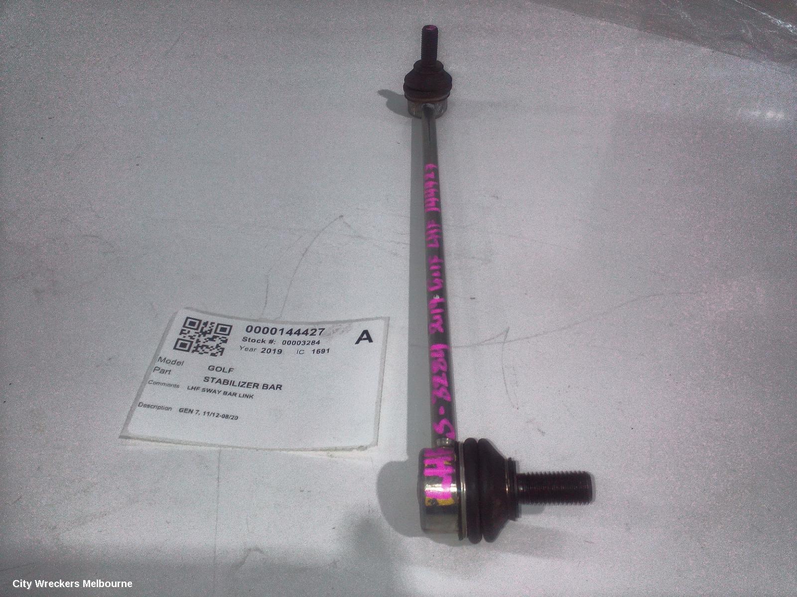 VOLKSWAGEN GOLF STABILISER BAR, GEN 7, 11/2012 - 08/2020 - Image 1
