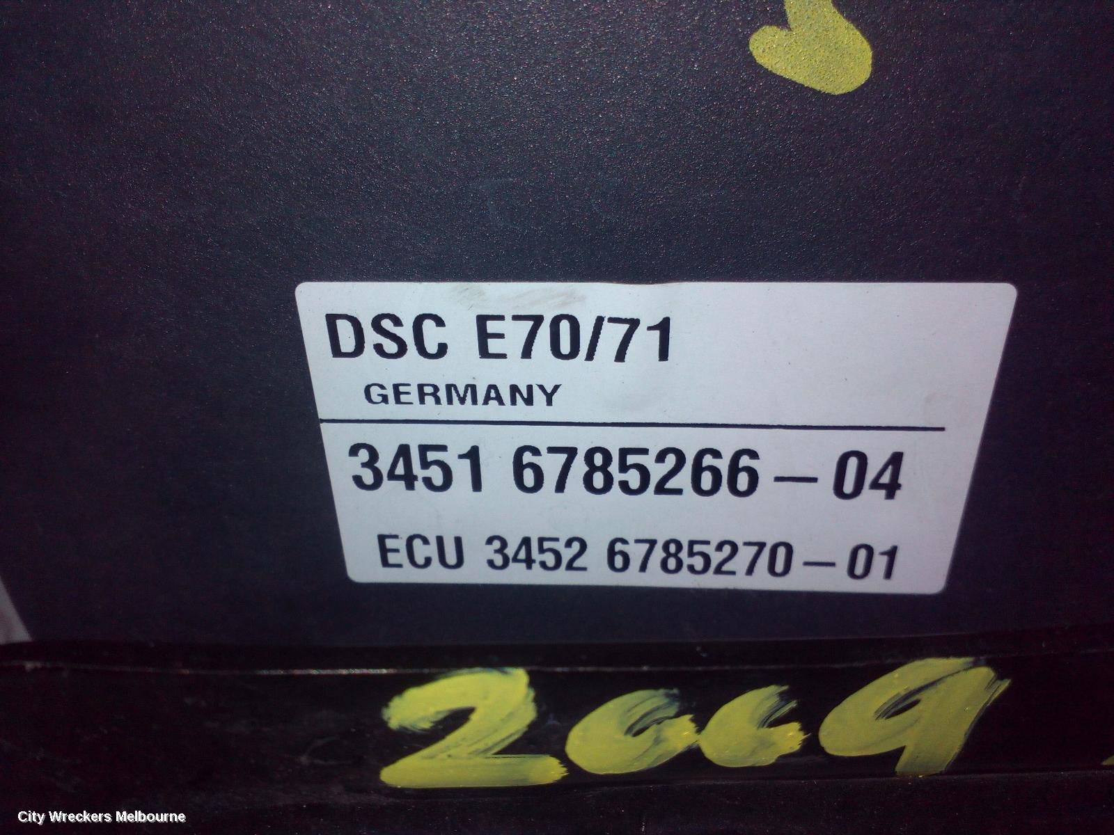 BMW X5 ABS PUMP/MODULATOR, E70, P/N 34516780125, 03/2007 - 08/2013 - Image 1