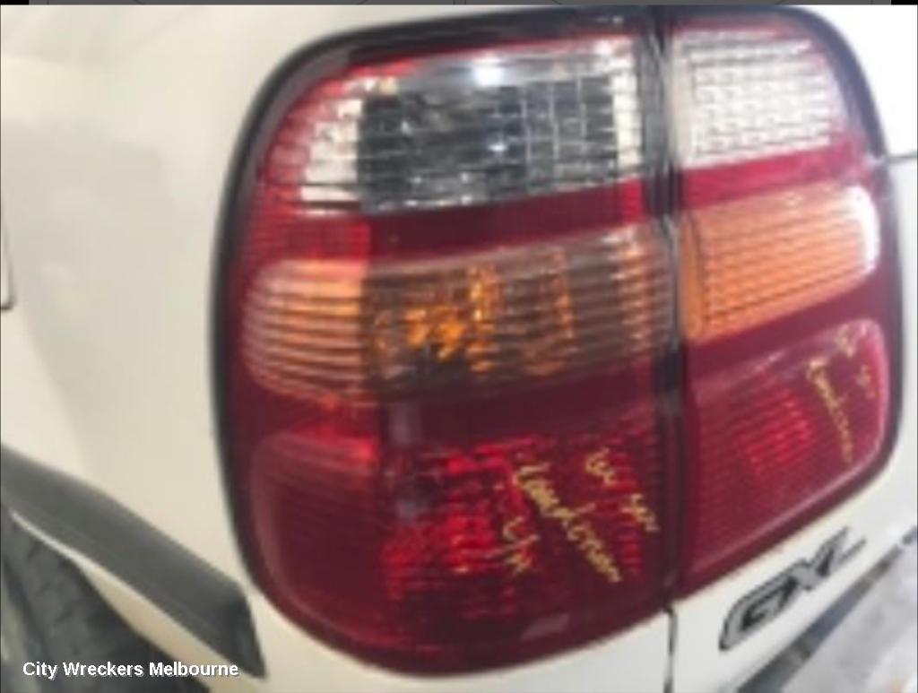 TOYOTA LANDCRUISER LEFT TAILLIGHT, 100 SERIES, KOITO LENS# 60-70, 01/1998 - 10/2002 - Image 2