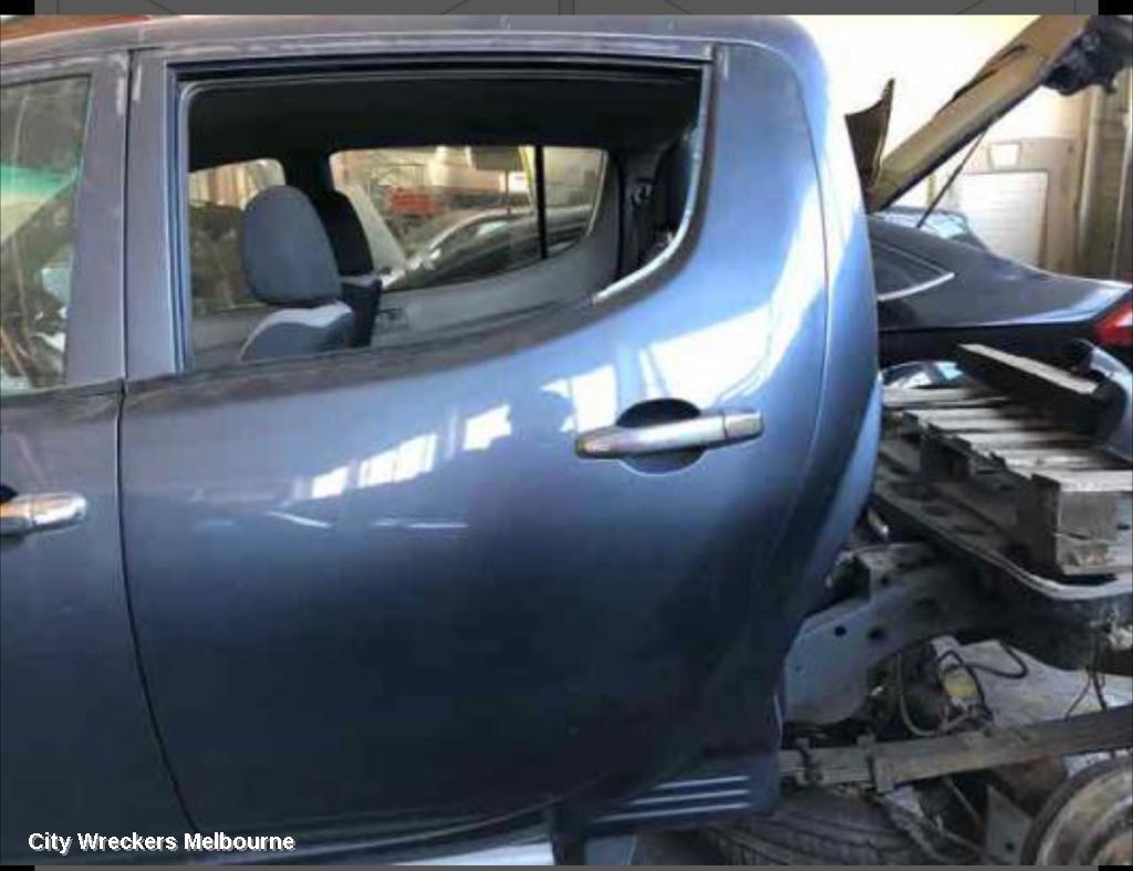 MITSUBISHI TRITON LEFT REAR DOOR/SLIDING, MN, DUAL CAB, NON MOULD TYPE, 08/2009 - 04/2015 - Image 1