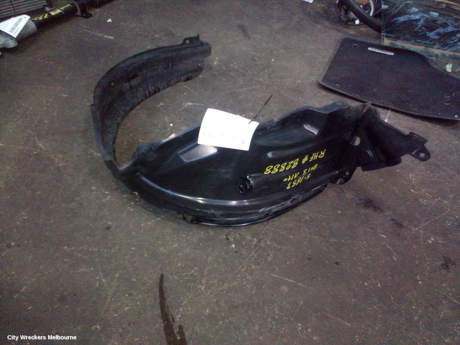 SUZUKI ALTO RIGHT GUARD LINER, GF, 07/2009 - 12/2014 - Image 2