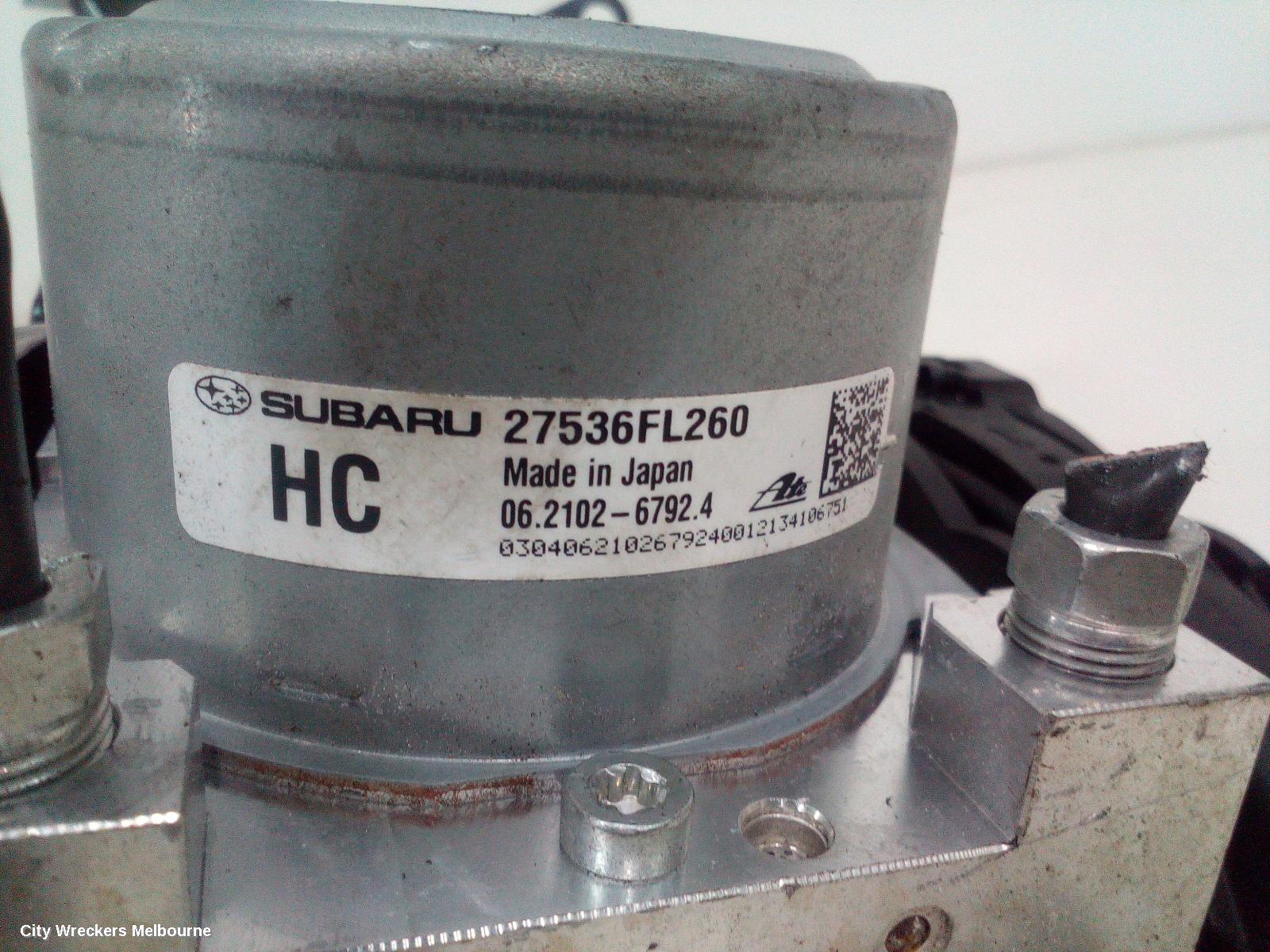 SUBARU XV ABS PUMP/MODULATOR, G5X, FL260 TYPE, 03/2017 - 06/2023 - Image 3