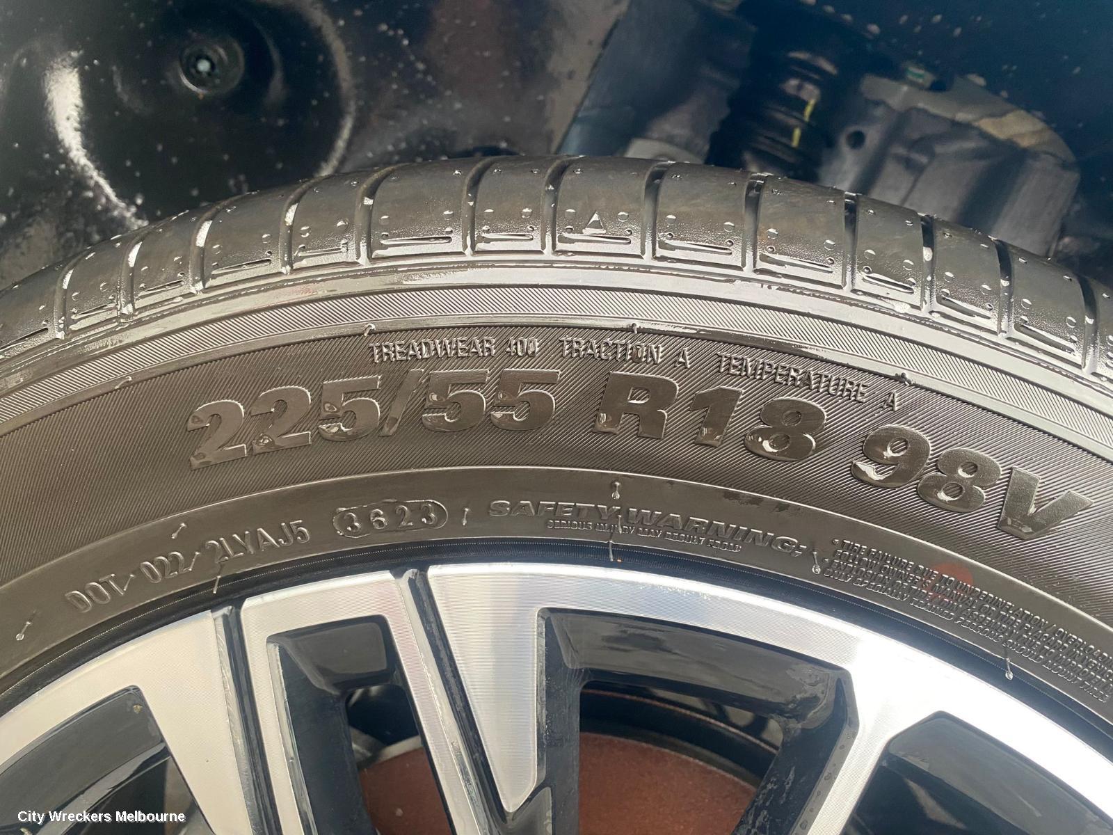 HAVAL JOLION WHEEL MAG, A01, FACTORY, 18X7.0IN, MULTI SPOKE, ALUMINUM W/ GREY, 01/2022 ONWARDS - Image 3