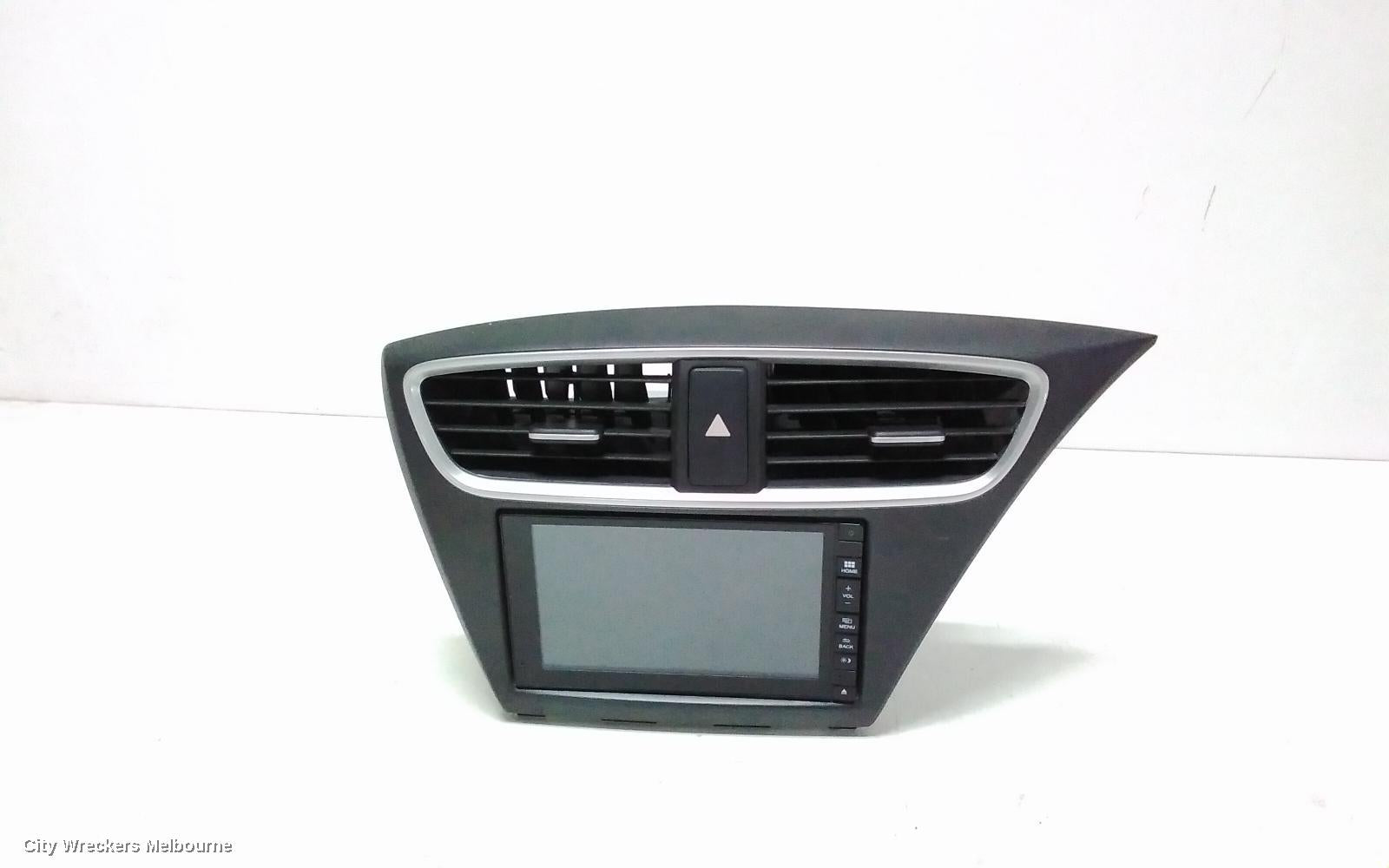 HONDA CIVIC RADIO/CD/DVD/SAT/TV, DISPLAY/HEAD UNIT, 9TH GEN, HATCH, 04/2015 - 04/2016 - Image 1