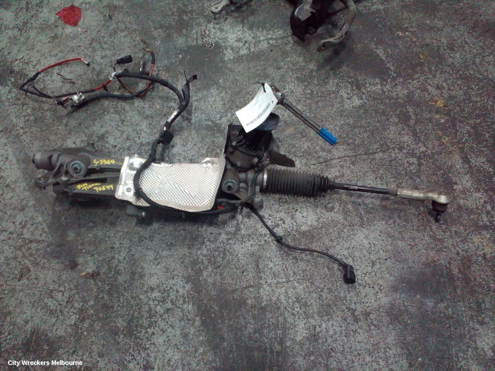 VOLKSWAGEN TIGUAN STEERING BOX/RACK, 5NA, DYNAMIC TYPE, 06/2016 ONWARDS - Image 1