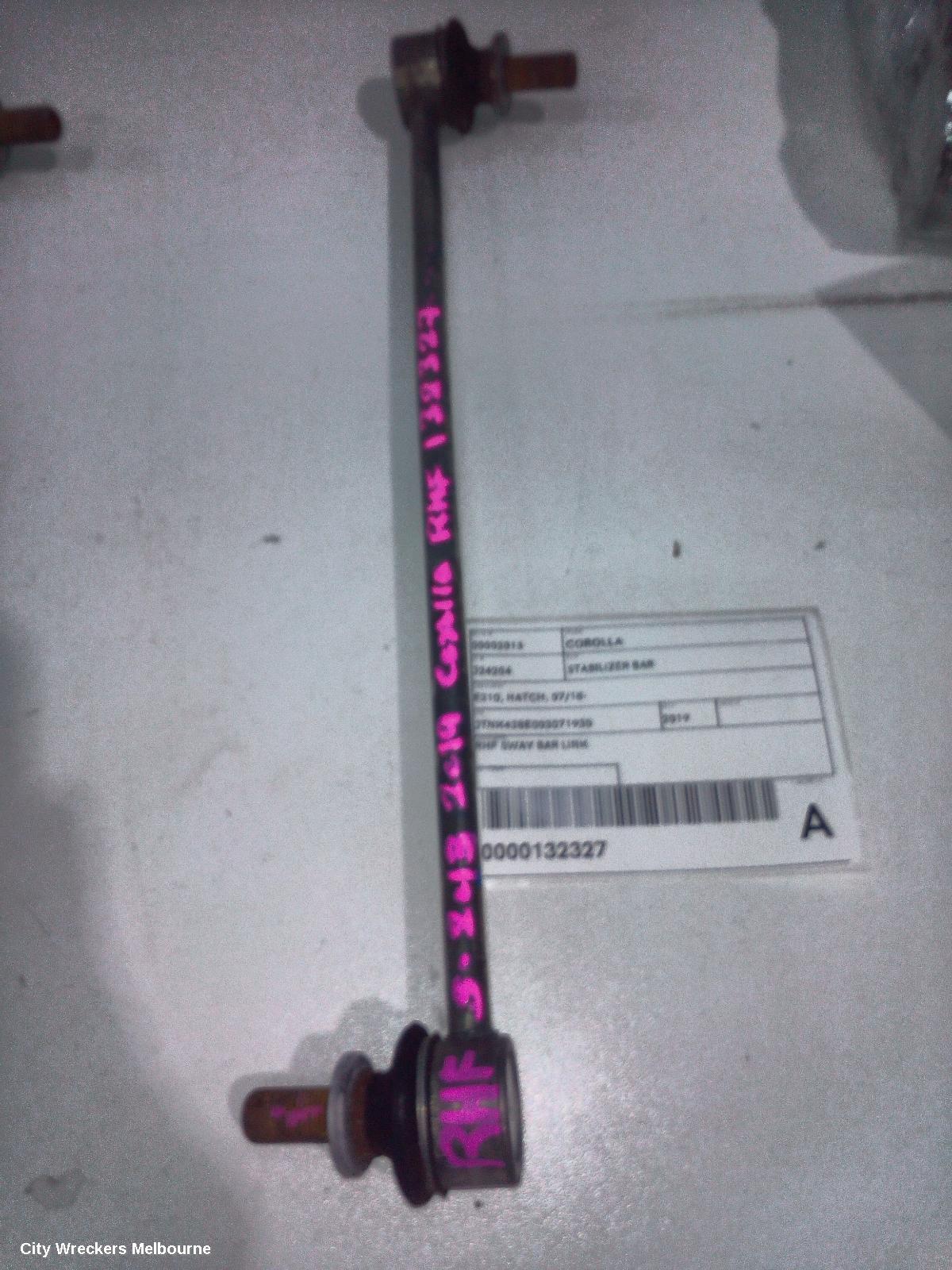 TOYOTA COROLLA STABILISER BAR, E210, HATCH, 07/2018 ONWARDS - Image 1