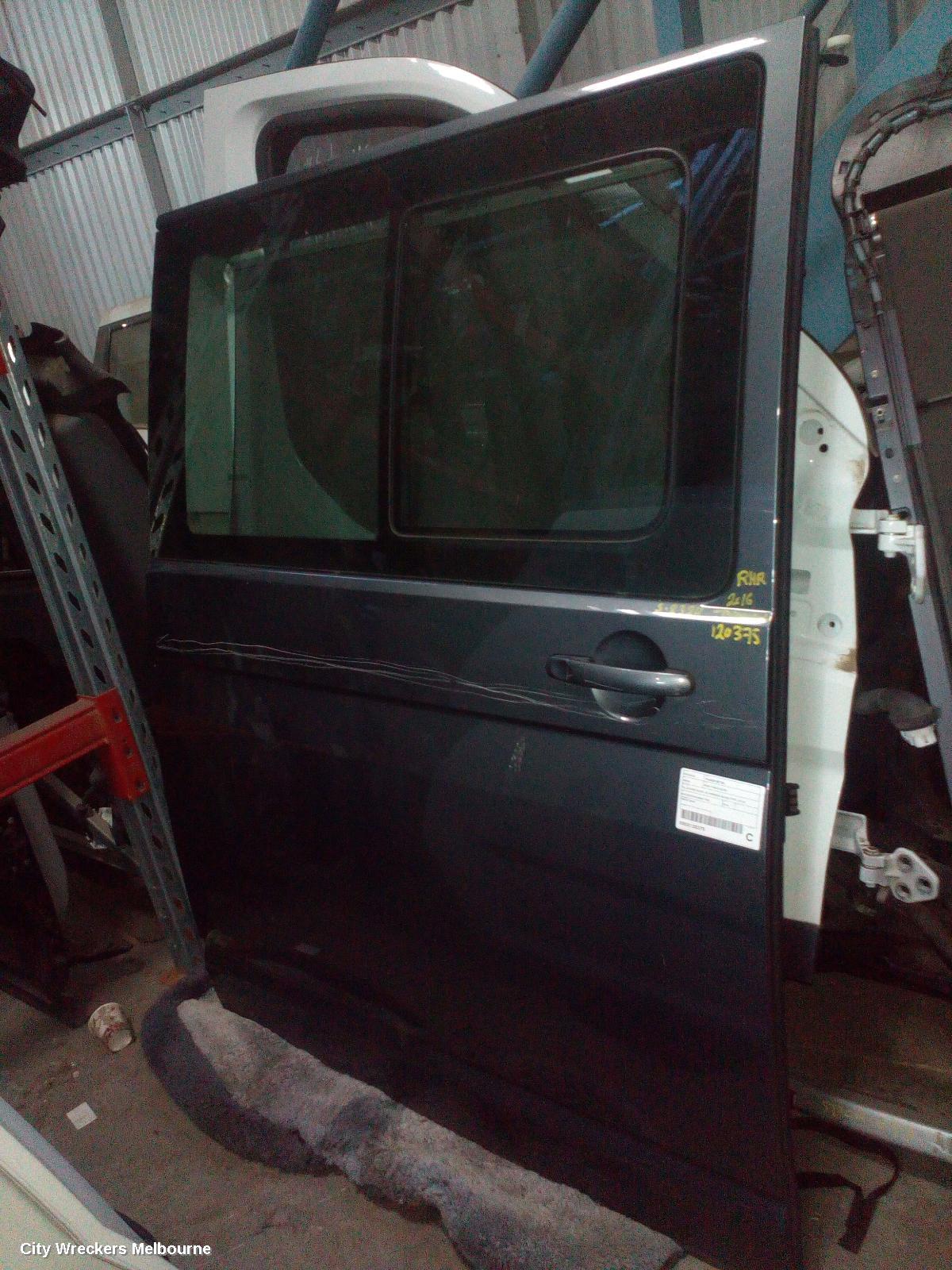VOLKSWAGEN TRANSPORTER RIGHT REAR DOOR, T6, SLIDING DOOR, W/ WINDOW GLASS TYPE, 07/2015 ONWARDS - Image 1