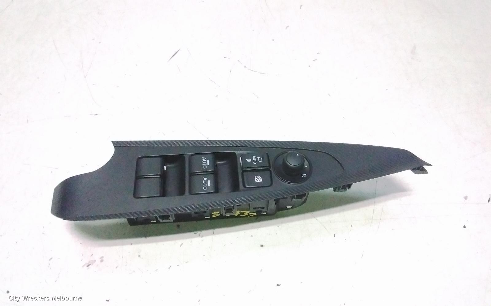 MAZDA 2 PWR DR WIND SWITCH, RH FRONT (MASTER SWITCH), W/ AUTO FOLD TYPE, DJ/DL, 02/2017 ONWARDS - Image 1