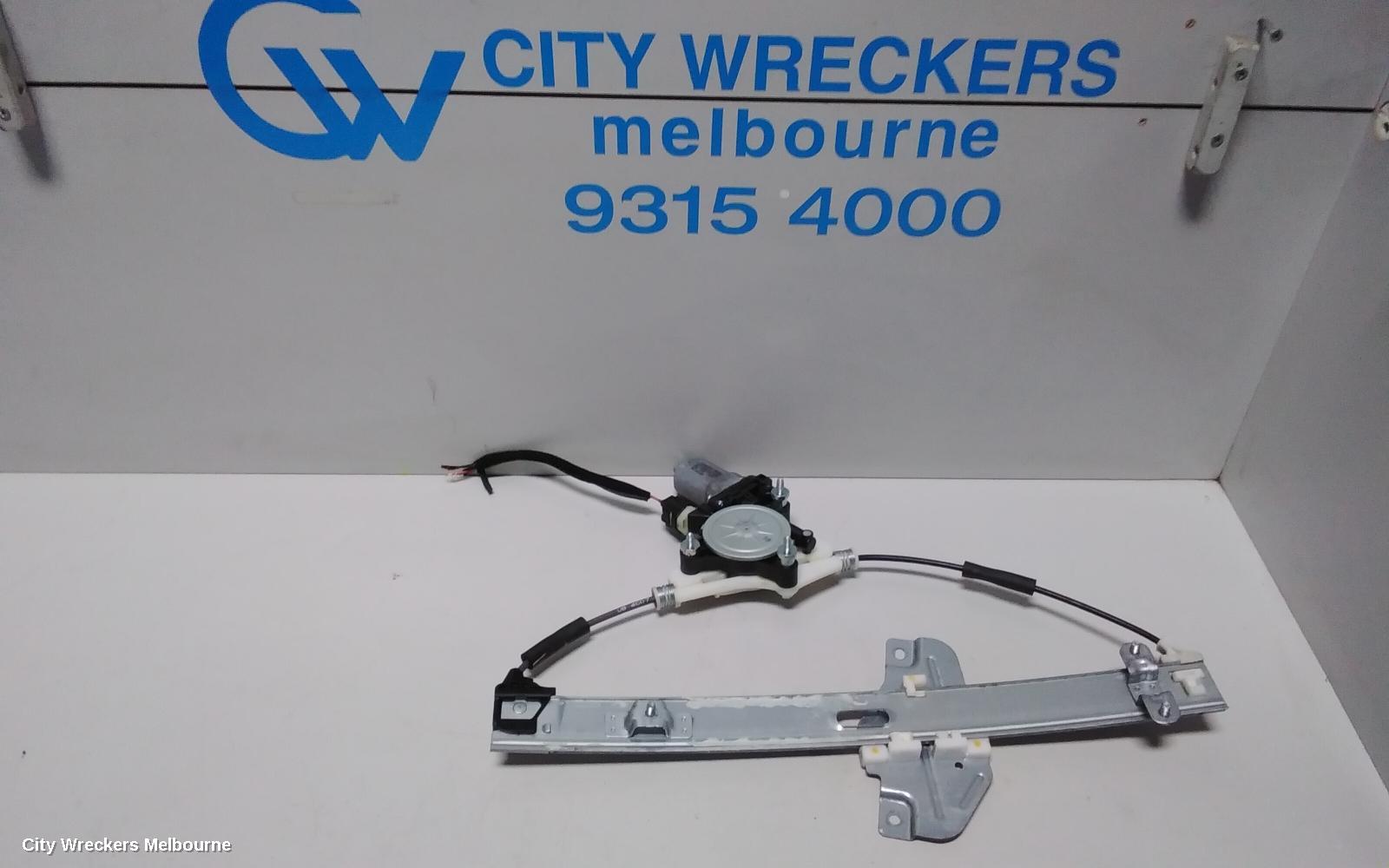 KIA RIO LEFT REAR WND REG/MOTOR, UB, 08/2011 - 11/2016 - Image 1