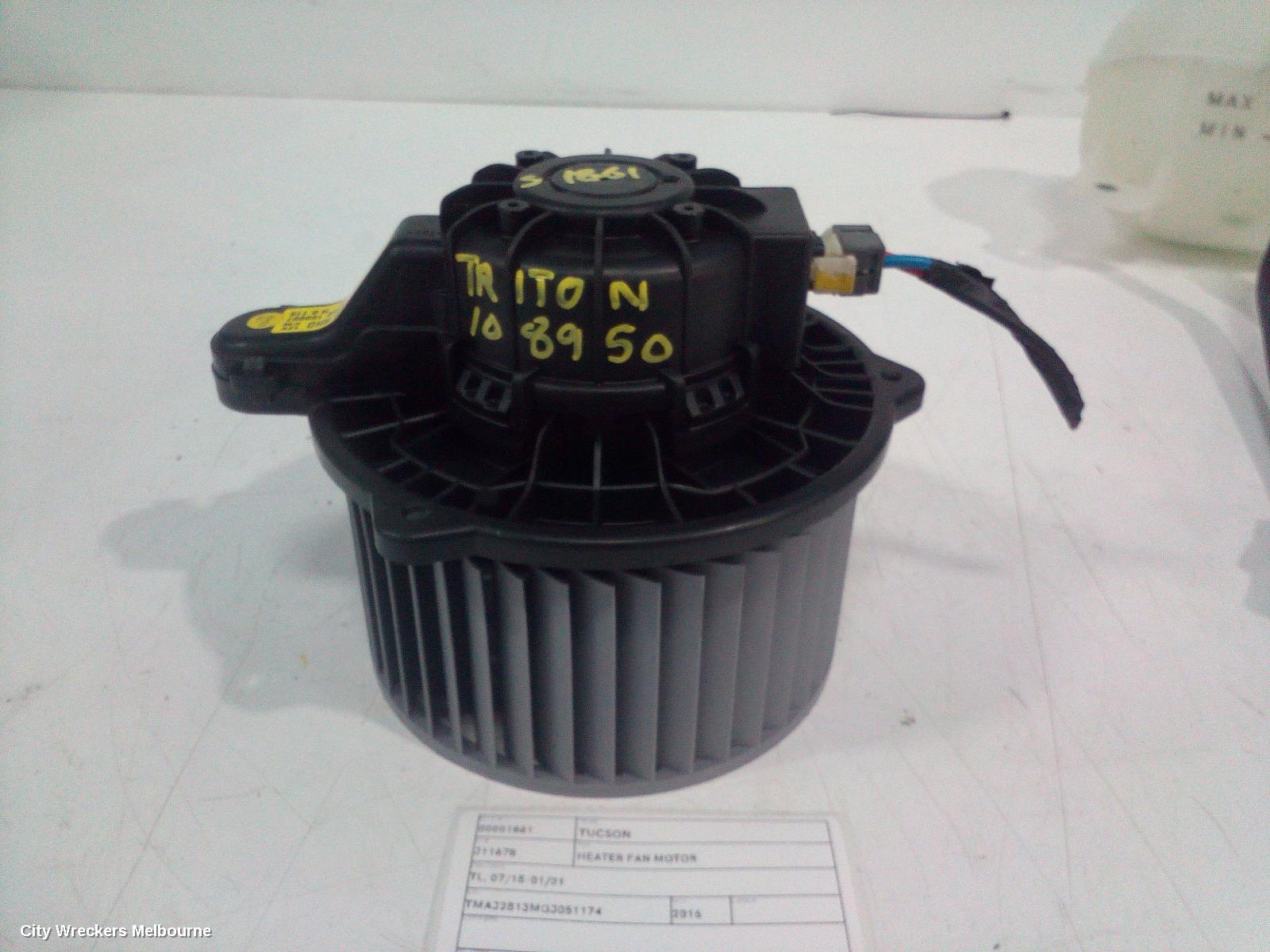 HYUNDAI TUCSON HEATER FAN MOTOR, TL, NON CLIMATE CONTROL TYPE, 07/2015 - 01/2021 - Image 2