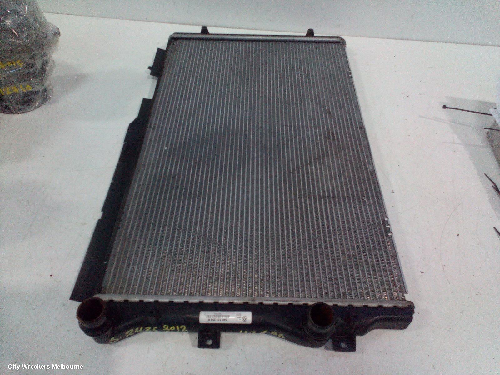 VOLKSWAGEN GOLF RADIATOR, PRIMARY RADIATOR (CLOSEST TO ENGINE), AUTO/MANUAL, 1.4, PETROL, CAVD CODE, GEN 6, 10/2008 - 01/2016 - Image 1