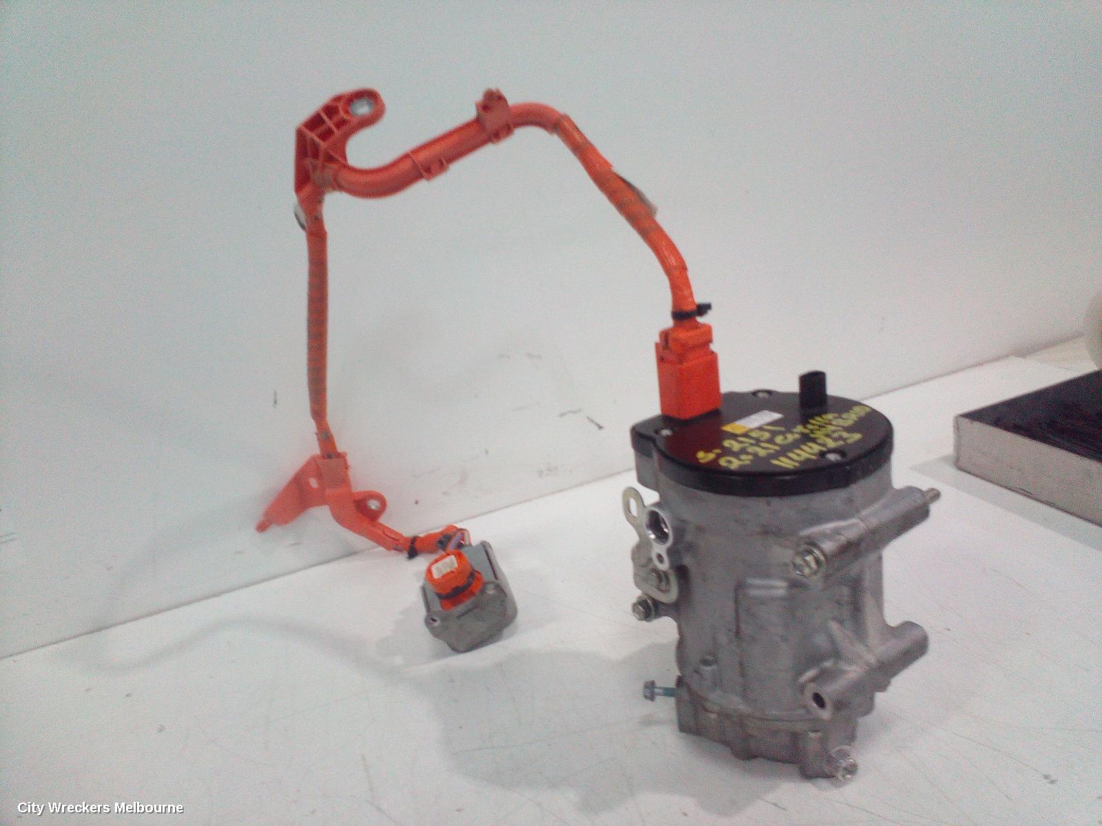 TOYOTA COROLLA A/C COMPRESSOR, ZWE211R, 1.8, PETROL, HYBRID, 2ZR-FXE, 07/2018 ONWARDS - Image 2