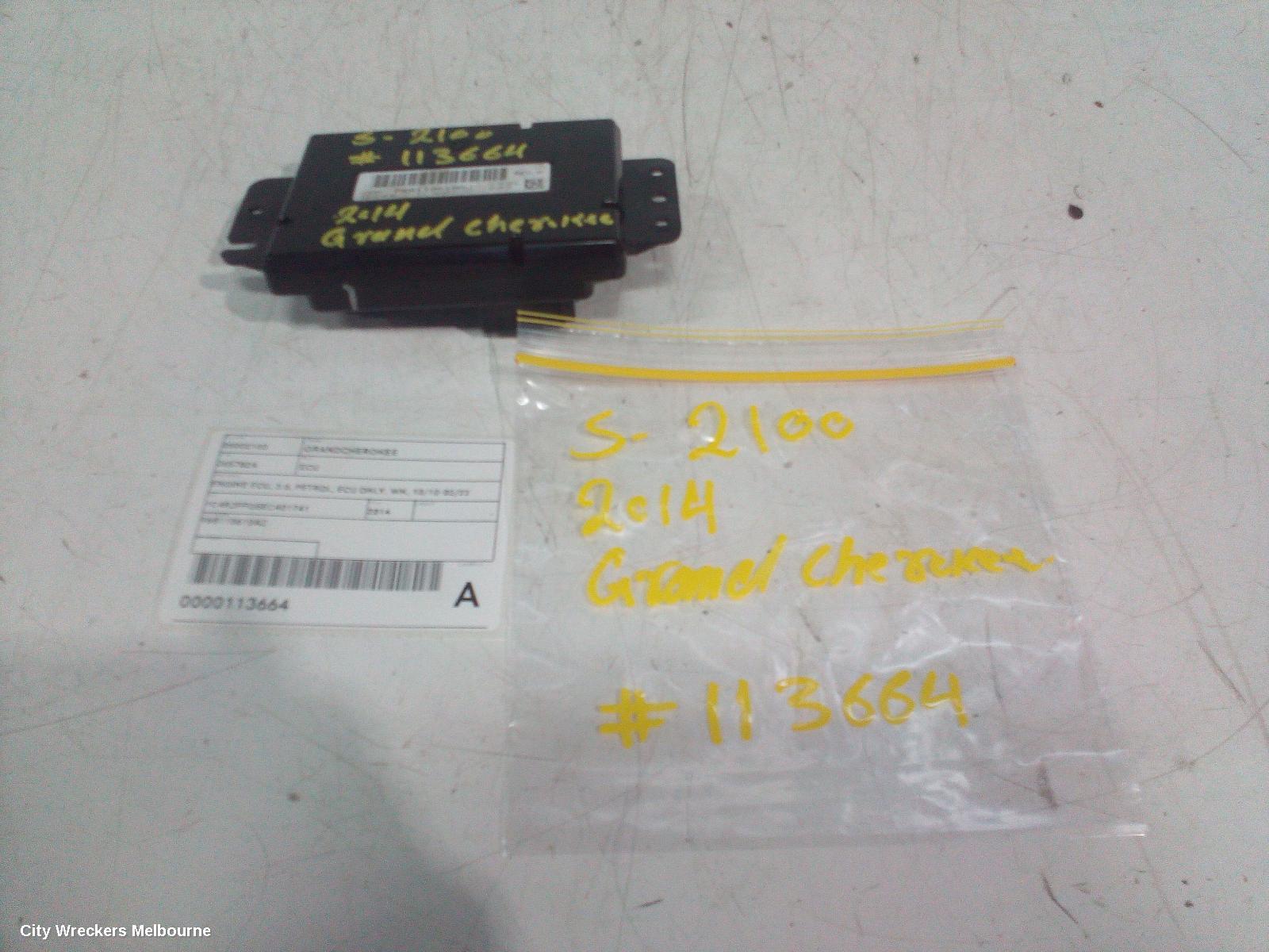 JEEP GRANDCHEROKEE ECU, ENGINE ECU, 3.6, PETROL, ECU ONLY, WK, 10/2010 - 02/2022 - Image 1