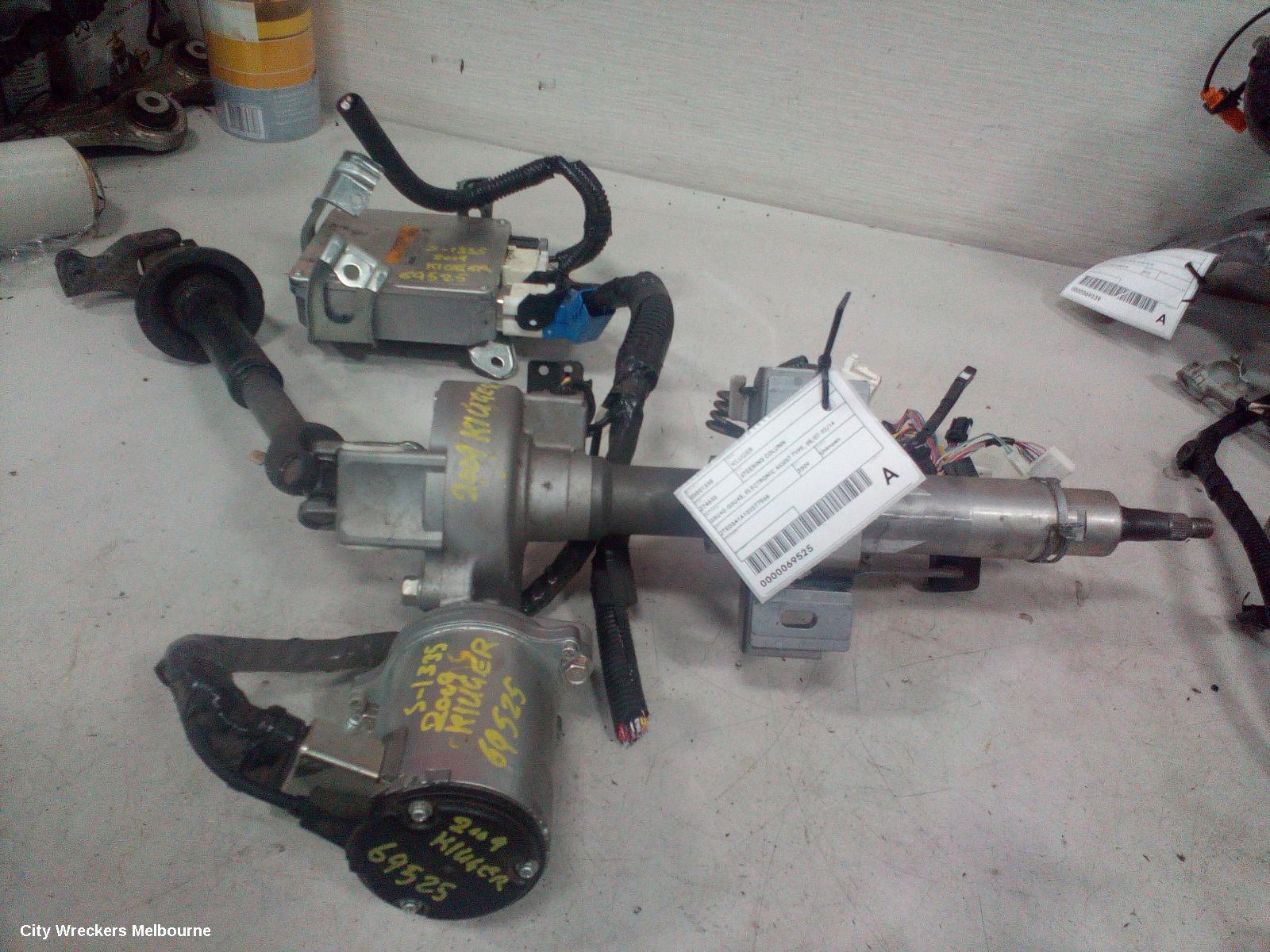 TOYOTA KLUGER STEERING COLUMN, GSU40-GSU45, ELECTRONIC ASSIST TYPE, W/ KEY START TYPE, 05/2007 - 02/2014 - Image 1
