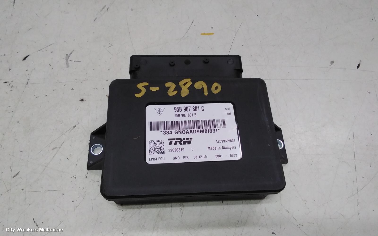 PORSCHE MACAN ECU, PARKING BRAKE MODULE, 95B, 06/2014 ONWARDS - Image 1