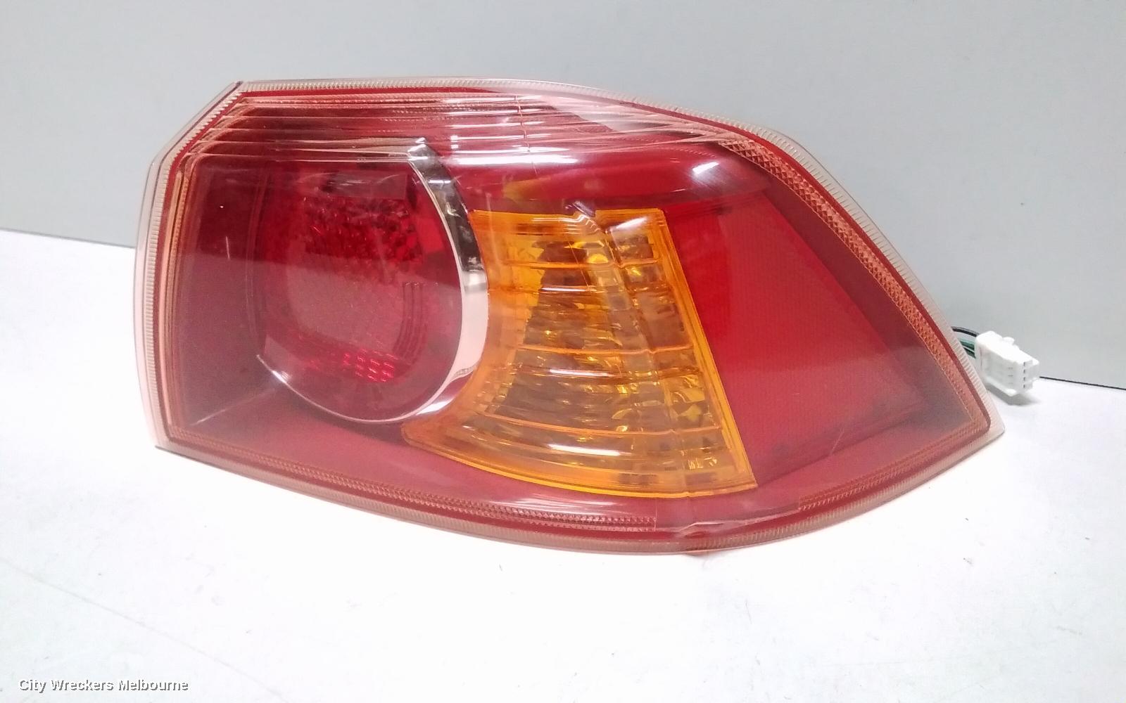 MITSUBISHI LANCER RIGHT TAILLIGHT, CJ, SEDAN, RED INSERT TYPE, 07/2007 - 07/2009 - Image 3