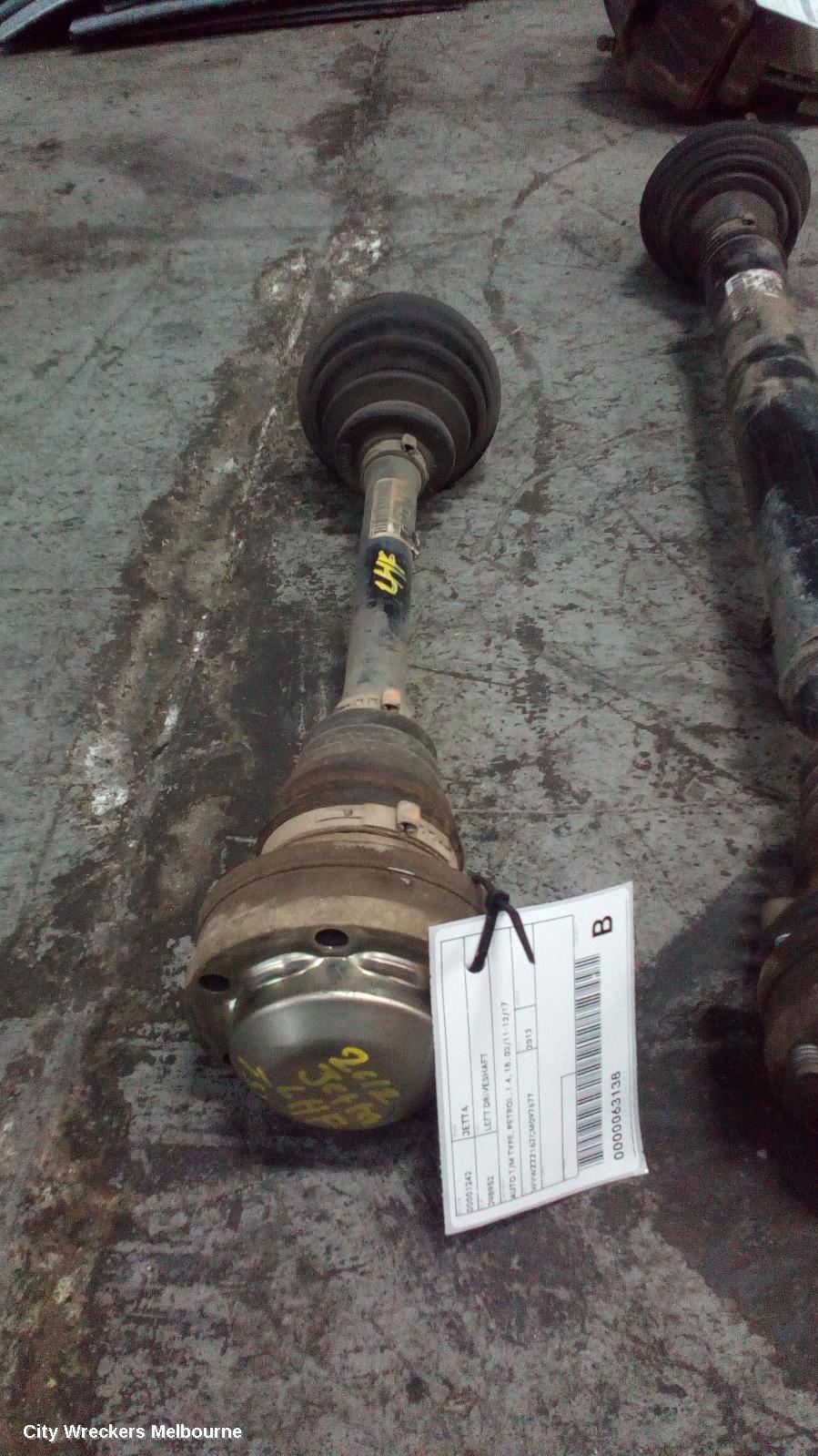 VOLKSWAGEN JETTA LEFT DRIVESHAFT, AUTO T/M TYPE, PETROL, 1.4, 1B, 02/2011 - 12/2017 - Image 1