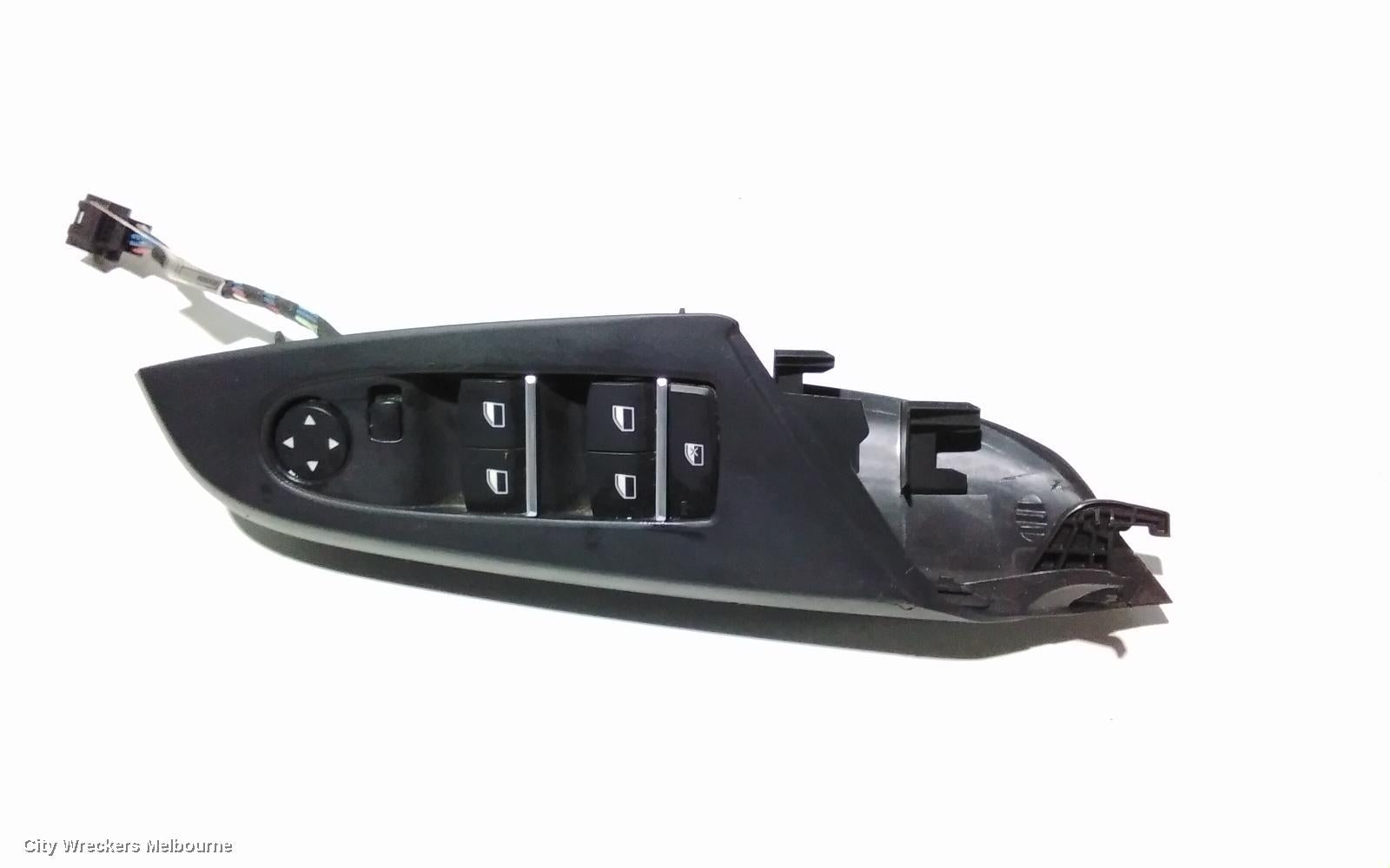 BMW X3 PWR DR WIND SWITCH, RH FRONT (MASTER SWITCH), NON AUTO DIP (9 PIN), F25, 03/2011 - 07/2017 - Image 1