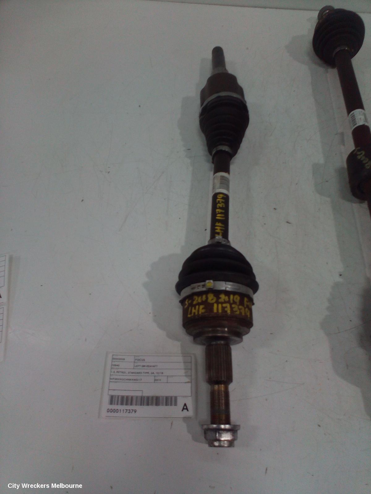 FORD FOCUS LEFT DRIVESHAFT, 1.5, PETROL, STANDARD TYPE, SA, 10/2018 ONWARDS - Image 2