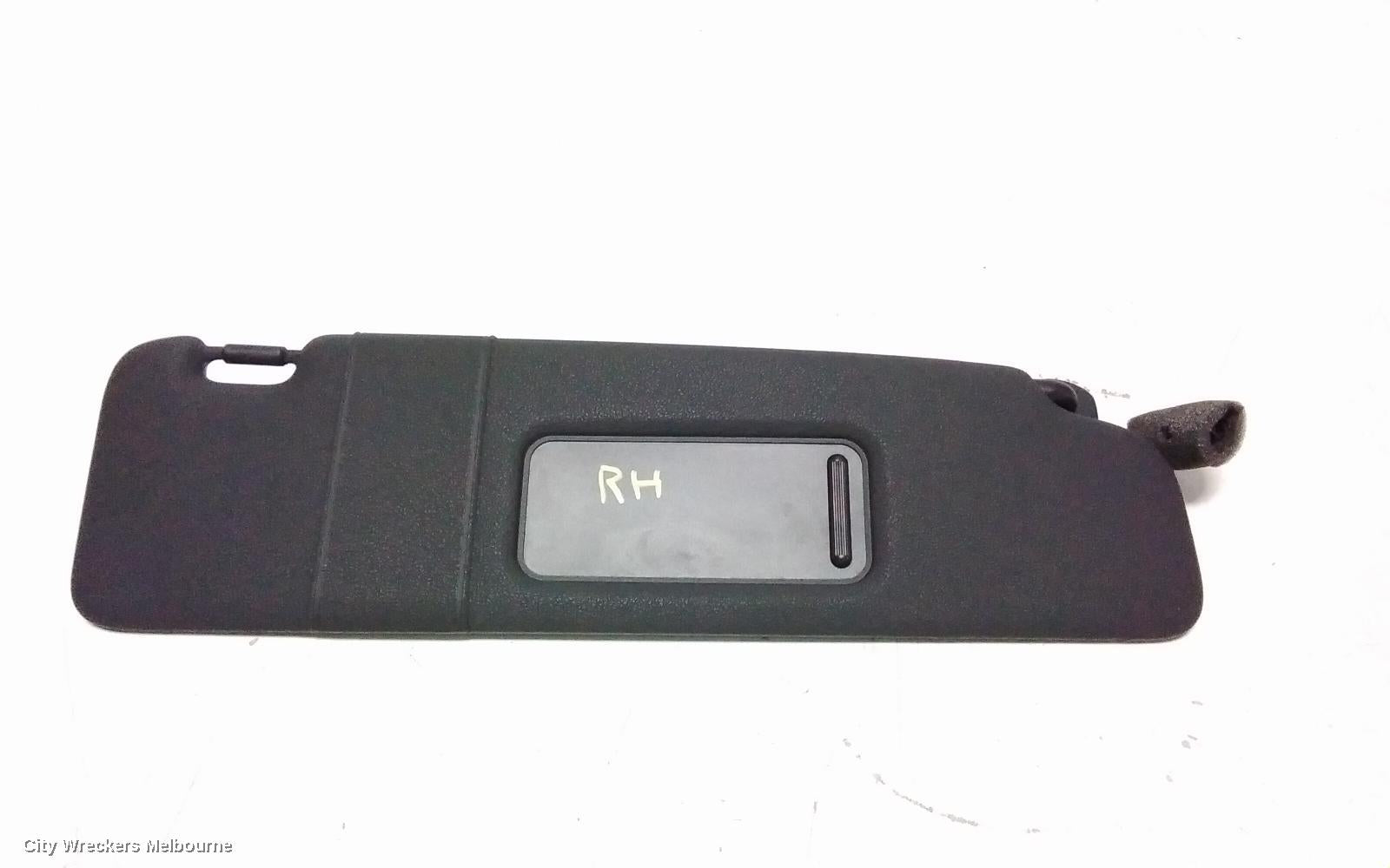 VOLKSWAGEN GOLF SUNVISOR, GEN 6, RH SIDE, CABRIO, BLACK, 07/2011 - 01/2016 - Image 2