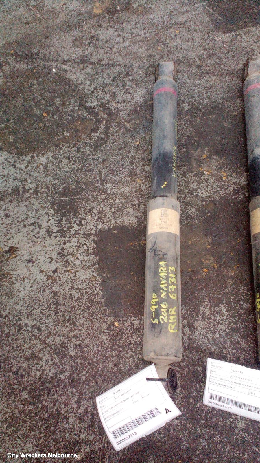 NISSAN NAVARA RIGHT REAR STRUT, NP300***USE SHOCK ABSORBER PART TYPE*** - Image 2