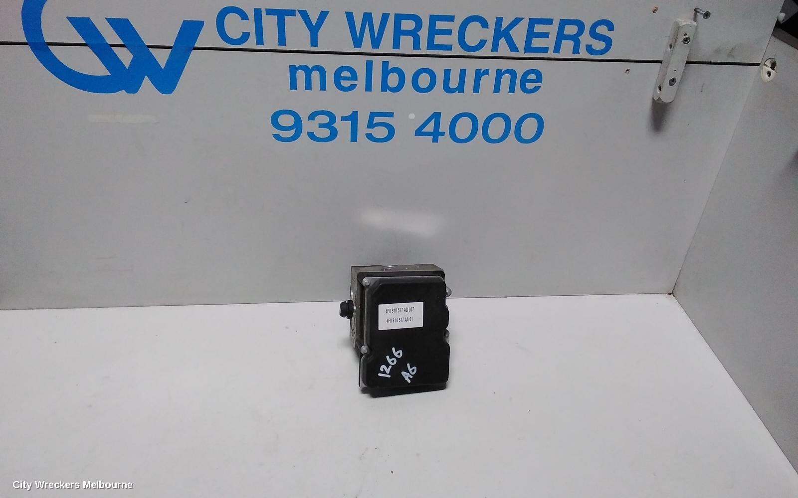 AUDI A6 ABS PUMP/MODULATOR, 4F/C6, P/N 4F0614517AA, 11/2004 - 07/2011 - Image 1